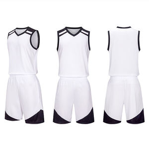 Uniformes de Baloncesto Unisex de Talla Grande, Secado Rápido, Transpirables, Antibacterianos, Conjuntos Personalizables con Estampado, Logotipo Personalizado - Product Image 2