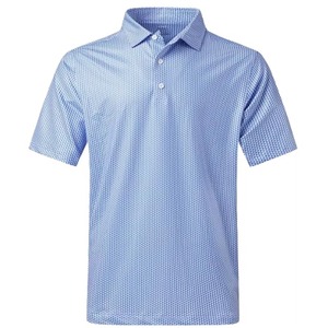 Polo de golf personnalisé haut de gamme avec impression par sublimation et qualité performante pour hommes - Product Image 3