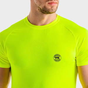 เสื้อยืดออกกำลังกายผ้าฝ้าย100% สำหรับผู้ชายดีไซน์โลโก้ของคุณเอง - Product Image 5