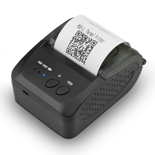 Hot Sale New Technologies Trending Products 2025 New Arrivals Mini Barcode Receipt Thermal Printer with Buletooth/USB 58mm