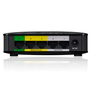 Zyxel 5-Port Gigabit Media Switch - Product Image 2