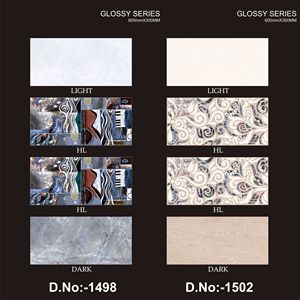 Azulejos Exteriores Modernos de Cerámica Brillante de 300x600 mm, Antideslizantes y Autoadhesivos para Hoteles, Villas y Apartamentos - Product Image 3