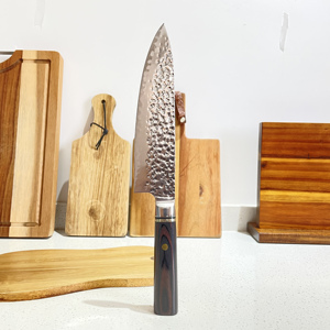 Vente en gros de coutellerie personnalisée OEM ODM Nouveau couteau de chef professionnel japonais Couteau de cuisine en acier inoxydable damas Netteté d'utilisation - Product Image 5