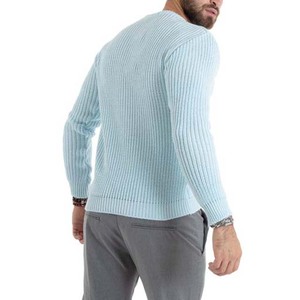 Pull pour homme avec LOGO personnalisé Pull à motif jacquard Tricots Hiver Pull à col rond Pull tricoté Design Pull décontracté personnalisé pour homme - Product Image 6