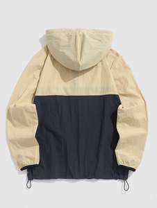 Vestes d'extérieur avec logo personnalisé très vendues Doudounes coupe-vent avec fermeture éclair pour hommes - Product Image 2