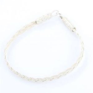 Bracelet Gm Vintage Kazaziye plaqué rhodium 999 carats, style ethnique religieux, motif numérique, blanc, 6,7g, unisexe, cadeau idéal - Product Image 4