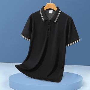 เสื้อยืดโปโลสำหรับผู้ชายโลโก้ที่กำหนดเองแบบพรีเมียมเสื้อโปโลสีพื้นสำหรับเสื้อโปโลผ้าแคนวาสพิมพ์ลาย - Product Image 6