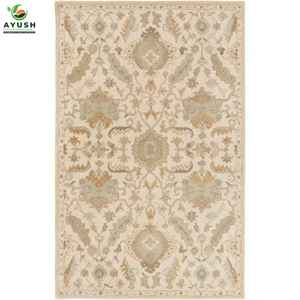 Tapis en laine faits main de luxe, tapis en laine tissés à la main de qualité supérieure pour le salon, la chambre à coucher et la décoration de la maison - Product Image 5