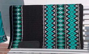 Showpad occidental de haute qualité pour le sentier de reining et le plaisir de l'équitation Motifs audacieux Doublure en polaire Coque en cuir de l'Inde - Product Image 3