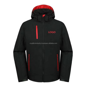 Veste Softshell Imperméable Coupe-Vent Personnalisée pour Sport Extérieur Vestes Hiver Tactique Chasse Pluie Veste Polaire en Polyester Coupe-Vent - Product Image 4