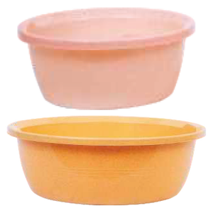 Bassine en plastique PET recyclable et écologique de 14 pouces, durable et légère, pour la cuisine et la lessive - Product Image 1