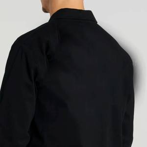 เสื้อแจ็กเก็ตยีนส์แฟชั่นสำหรับผู้ชายแขนยาวสวมใส่สบายและอบอุ่นเหมาะสำหรับกิจกรรมลำลองและกิจกรรมกลางแจ้ง - Product Image 4