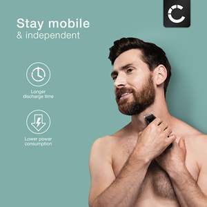 Batería de Repuesto Recargable de 36V 680mAh para Afeitadora Eléctrica, para Afeitadoras de Lámina Doble y Triple, Lavable - Product Image 4