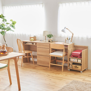 Muebles modernos Shirai para el hogar, oficina y sala de estar, diseño simple unificado con grano de madera natural - Product Image 3