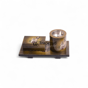 Brûleur bakhoor en bois de style traditionnel avec attrait intemporel pour une utilisation spirituelle tradebyd - Product Image 1