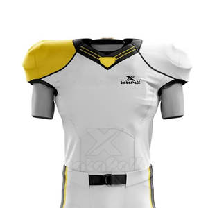 Conception personnalisée avec logo Uniforme américain disponible Uniformes de football américain de haute qualité - Product Image 3