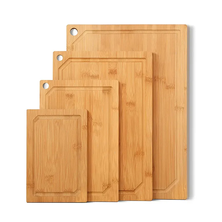 カスタムログパレット長方形正方形竹コーヒーサービング木製まな板パン食品ドライフルーツカッティング用