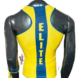 Débardeur sans manches léger pour hommes et femmes tissu tricoté respirant doux coupe athlétique pour les entraînements d'été décontractés - Product Image 1