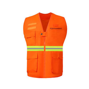 Gilet de sécurité réfléchissant personnalisable avec logo, vente en gros, haute visibilité, pour l'hiver, vêtement de travail - Product Image 1