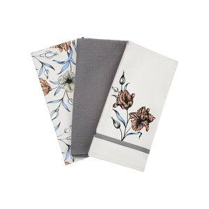 Factory Price Indian Exporter Pure Cotton Material Embroidered Customized Print Kitchen Tea <b>Towel</b> - Product Image 2