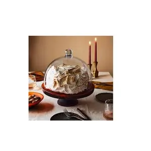 Soporte redondo de resina para pastel, soporte giratorio de alta resistencia de 9 pulgadas para pastel, plato giratorio de Metal para producto caliente - Product Image 1