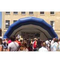 Prix usine Salon Tente Type Pvc Tente Gonflable Concert Shell Tente DJ Stage Show Pour Les Activités