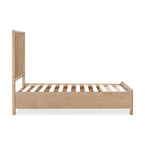 Mueble cama interior equipado con cajones de madera maciza de teca minimalista-Fasya - Product Image 3