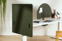 Deadenador de sonido de butilo Paneles acústicos Monitor de computadora Trampa de graves con fibra de poliéster Divisor de diseño Akupanel y paneles de pared