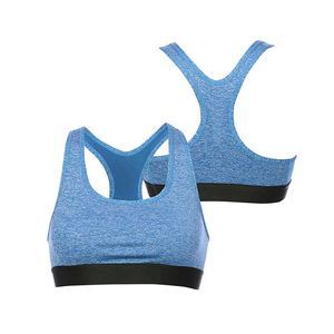 Unique Style Women's Sports Bra High Support Breathable Eco-Friendly Spandex/Polyester Plain Dyed Custom Logo <b>Low</b> Price <b>Top</b> Sale - Product Image 3