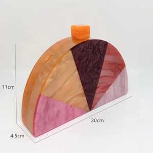 Pochette unique en résine moderne, imitation perle, luxe, papillon, charme solide, pochette complète, design créatif pour femmes, mariage - Product Image 6