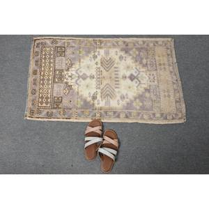 Tapis turc vintage de 19x31 pieds, beige, marron, laine classique à motif rectangulaire avec support en latex pour couloir de voiture - Product Image 5
