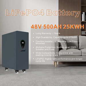 Batería Solar Lifepo4 de 25KWh con BMS, 6000 Ciclos, IP21, Comunicación CAN RS485, 5 Años de Garantía - Product Image 3