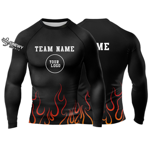 Chemises de bain à manches longues UPF 50 + Loose Fit Rash Guards Fishing Quick Dry Rash Guard - Product Image 6