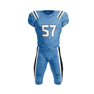 Personnalisable Vintage Football Américain Maillot pour Enfants Hommes Polyester Spandex Maille Court Respirant Professionnel Personnalisé Logo de l'équipe - Product Image 4