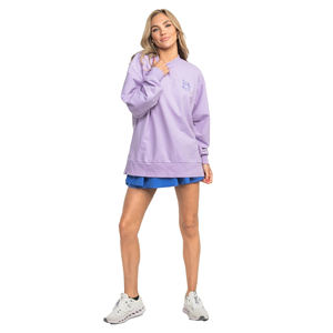 Sweat à capuche décontracté hiver femme surdimensionné chute épaule manches haute qualité épais tricoté avant Logo - Product Image 2