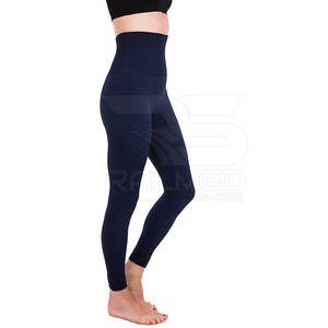 En stock Leggings pour femmes de haute qualité en tricot à taille mi-haute avec options personnalisables et tissu respirant - Product Image 3