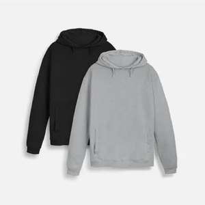 Nueva Llegada, Sudadera con Capucha de Forro Polar para Hombre, al por Mayor, OEM, Sólida, de Invierno, Talla Grande, de Alta Calidad, Informal, Bordada, Lavada a la Piedra - Product Image 3