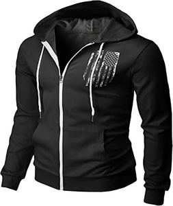 Chaqueta cálida de talla grande personalizada para hombre y mujer, nuevo diseño de moda, Sudadera con capucha, logotipo personalizado, bordado, para invierno - Product Image 1