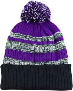 หมวกบีนนี่พิมพ์ลายโลโก้ jacquard ทั่วทั้งหมวกบีนนี่คุณภาพระดับพรีเมียมสำหรับให้ความรู้สึกอบอุ่นในฤดูหนาว - Product Image 3