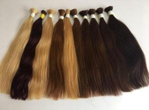 Cheveux vierges humains vietnamiens soyeux et lisses, cheveux vierges bruts non transformés, en vrac - Product Image 5