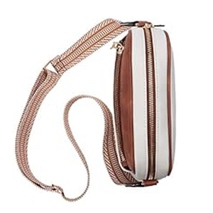 2024หนัง PU ใส่ได้ทั้งชายและหญิงกระเป๋าถือสะพายข้างมีซิปปิดลายหมอนผ้าโพลีเอสเตอร์ราคาถูก - Product Image 6