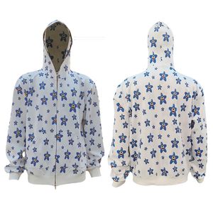 Sudadera con capucha personalizada de fábrica para hombre, ropa deportiva con cremallera completa, con gráfico de Terry francés - Product Image 2