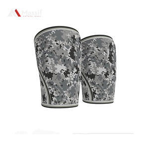 Support de genou de sport de taille personnalisée, Compression de tricot, genouillère de course - Product Image 1