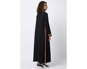 นักออกแบบคุณภาพที่เหนือกว่า Jalabiya ที่ขายดีที่สุดพร้อมชุดสตรีปักยาวในราคาขายส่งในราคาต่ําสุด - Product Image 3