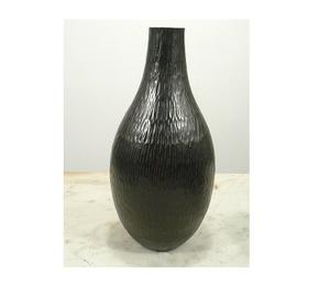 Jarrón Aluminio Martillado Negro - Product Image 2