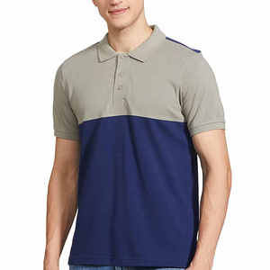 Polo de hombre de alta calidad al por mayor, camisetas de golf formales con logotipo personalizado de color sólido, Polo en blanco de algodón 100% - Product Image 1