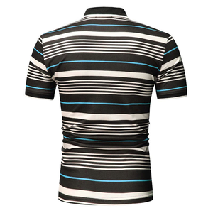 เสื้อโปโลสำหรับผู้ชายเสื้อโปโลสีพื้นสีพื้นชุดเครื่องแบบส่งเสริมการขายโลโก้ตามสั่ง - Product Image 6