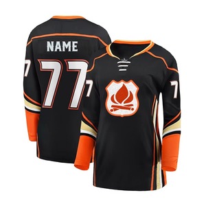 Nouveauté, uniformes de hockey sur glace personnalisés de haute qualité, service OEM, dernier design, ensembles de tenues élégants, respirants, séchage rapide, 100% - Product Image 1