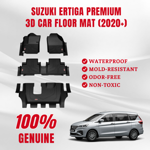 Suzuki ertiga พรมเช็ดเท้ารถยนต์กันน้ำ4ชิ้นกันลื่นบำรุงรักษาง่ายเสื่อรถสุญญากาศเวียดนามขายส่ง - Product Image 3