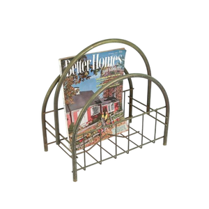 Estante de Metal Plano para Libros y Revistas, Soporte de Escritorio, Acabado Negro, Porta Revistas Colgante para Mesa - Product Image 5